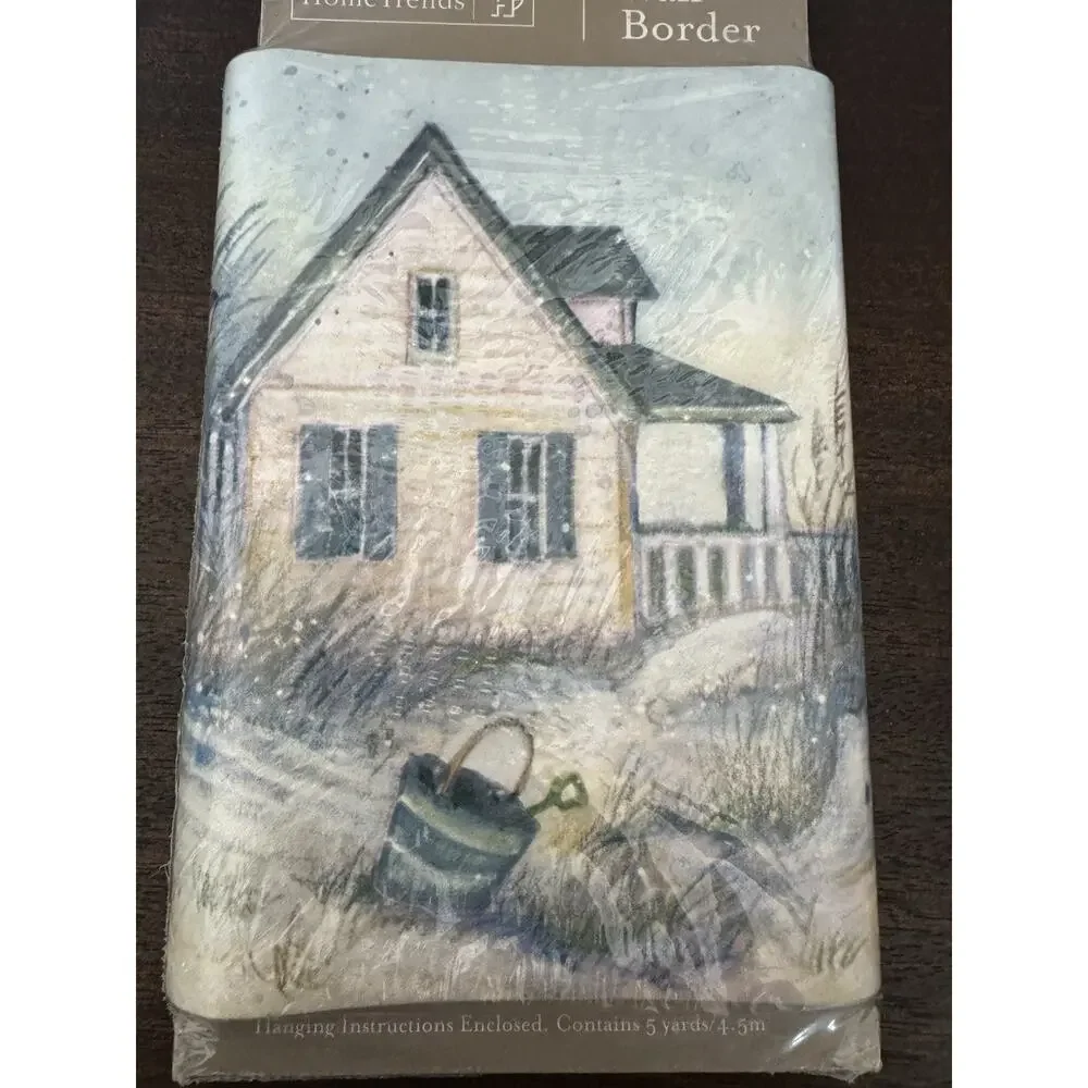 VTG 3 Wallpaper Border Decor Coast Coastal Cottage Oceancore Seaside Chic Beach